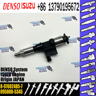 Genuine common rail injector 095000-5344 095000-5342 095000-5345 for 4HK1 6HK1 8-97602485-6 8-97602485-7
