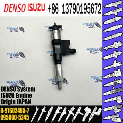Genuine common rail injector 095000-5344 095000-5342 095000-5345 for 4HK1 6HK1 8-97602485-6 8-97602485-7
