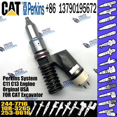 Diesel 3406E Engine Injector 253-0619 10R-7232 239-4908 239-4908 For Caterpillar Common Rail