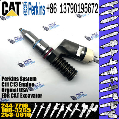 Diesel 3406E Engine Injector 253-0619 10R-7232 239-4908 239-4908 For Caterpillar Common Rail
