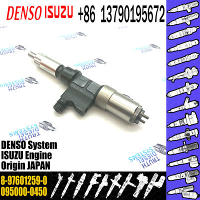 High Quality Common Rail Injector 095000-0450 8-97601259-0 For ISUZU 6HK1