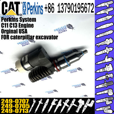C11 C13 Fuel Injector 249-0713 249-0705 249-0707 for cat caterpillar excavator backhoe compactor crawler loader dozer