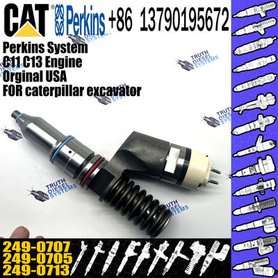 C11 C13 Fuel Injector 249-0713 249-0705 249-0707 for cat caterpillar excavator backhoe compactor crawler loader dozer