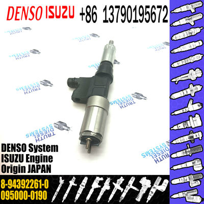 High Quality Diesel Fuel Injector 8943922610 Common Rail Injector 095000-0190 8-94392261-0