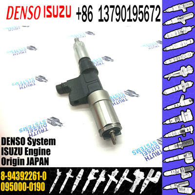 High Quality Diesel Fuel Injector 8943922610 Common Rail Injector 095000-0190 8-94392261-0