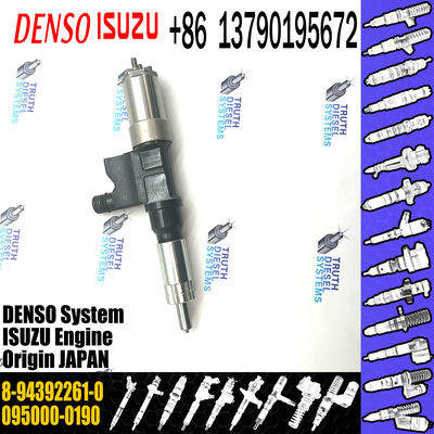 High Quality Diesel Fuel Injector 8943922610 Common Rail Injector 095000-0190 8-94392261-0