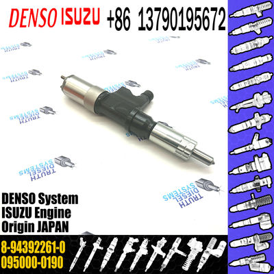 High Quality Diesel Fuel Injector 8943922610 Common Rail Injector 095000-0190 8-94392261-0