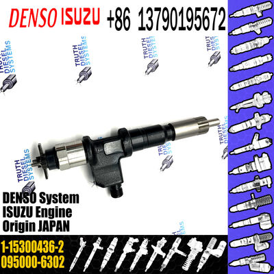 GAMEN High Quality Common Rail Fuel Injector Assembly 095000-6302 for ISUZU 6WG1 1-15300436-2