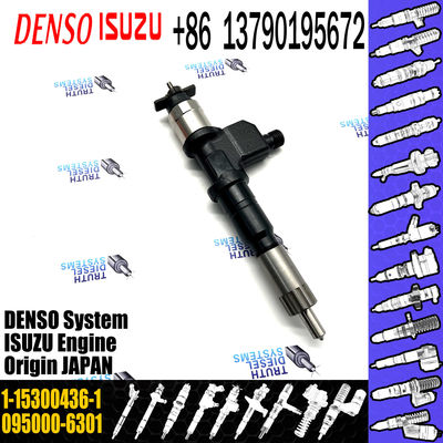 fuel injector 095000-6301 1-15300436-1 injector for ISUZU 6WG1 injector nozzle 095000-6301 1-15300436-1