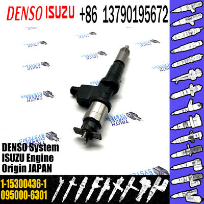 fuel injector 095000-6301 1-15300436-1 injector for ISUZU 6WG1 injector nozzle 095000-6301 1-15300436-1