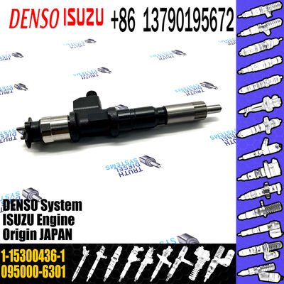 fuel injector 095000-6301 1-15300436-1 injector for ISUZU 6WG1 injector nozzle 095000-6301 1-15300436-1