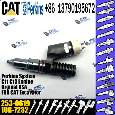HUIDA fuel injector 253-0618 253-0619 254-4183 used for engine C15 C18 C32