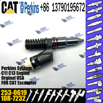 HUIDA fuel injector 253-0618 253-0619 254-4183 used for engine C15 C18 C32