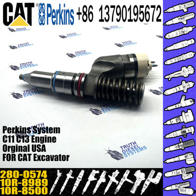 Construction Machinery Parts C15 Diesel Injector CA2800574 280-0574 2800574 10R8989 10R-8989