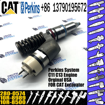 Construction Machinery Parts C15 Diesel Injector CA2800574 280-0574 2800574 10R8989 10R-8989