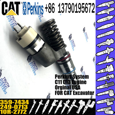 Oem Fuel Injectors 253-0618 10R-2772 249-0713 359-7434 374-0750 For Caterpillar C15 C18 C32 Engine
