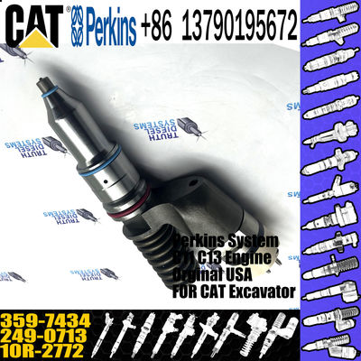 Oem Fuel Injectors 253-0618 10R-2772 249-0713 359-7434 374-0750 For Caterpillar C15 C18 C32 Engine