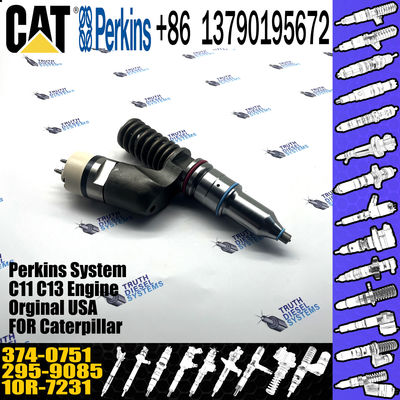 New Diesel Engine Parts fuel injector 374-0751 20R-2285 For Caterpillar Track-Type Tractor D10N D10R D10T D10T2