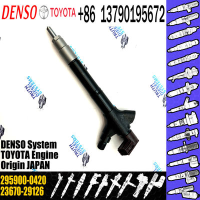 New Common Rial Diesel fuel injector 295900-0420 23670-29126 2367029126 For Toyota Avensis Rav4 2AD-FTV