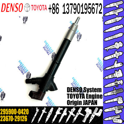 New Common Rial Diesel fuel injector 295900-0420 23670-29126 2367029126 For Toyota Avensis Rav4 2AD-FTV
