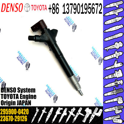 New Common Rial Diesel fuel injector 295900-0420 23670-29126 2367029126 For Toyota Avensis Rav4 2AD-FTV