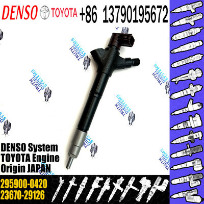 New Common Rial Diesel fuel injector 295900-0420 23670-29126 2367029126 For Toyota Avensis Rav4 2AD-FTV