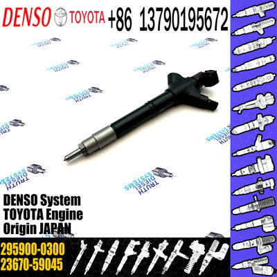 Rail Fuel Injector 295900-0480 23670-51060 23670-59045 295900-0300 for TOYOTA engine INJECTOR