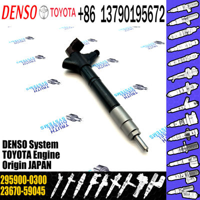Rail Fuel Injector 295900-0480 23670-51060 23670-59045 295900-0300 for TOYOTA engine INJECTOR