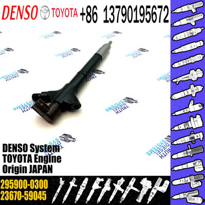 Rail Fuel Injector 295900-0480 23670-51060 23670-59045 295900-0300 for TOYOTA engine INJECTOR