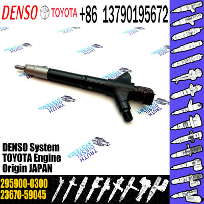 Rail Fuel Injector 295900-0480 23670-51060 23670-59045 295900-0300 for TOYOTA engine INJECTOR