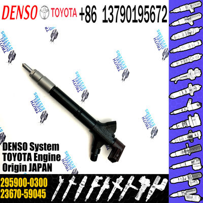 Rail Fuel Injector 295900-0480 23670-51060 23670-59045 295900-0300 for TOYOTA engine INJECTOR