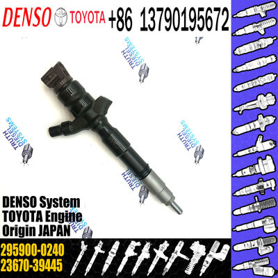 Fuel Injector 23670-30170 2367030170 23670-39445 295900-0240 for TOYOTA Dyna Hiace Hilux D4D 1KD-FTV 3.0l
