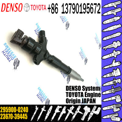 Fuel Injector 23670-30170 2367030170 23670-39445 295900-0240 for TOYOTA Dyna Hiace Hilux D4D 1KD-FTV 3.0l