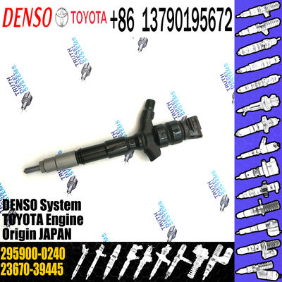 Fuel Injector 23670-30170 2367030170 23670-39445 295900-0240 for TOYOTA Dyna Hiace Hilux D4D 1KD-FTV 3.0l
