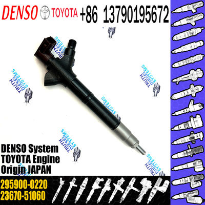 Rail Diesel Injector nozzle 23670-59045 23670-51060 295900-0220 for TOYOTA Lexus LX570 Land Cruiser 200 1VDFTV