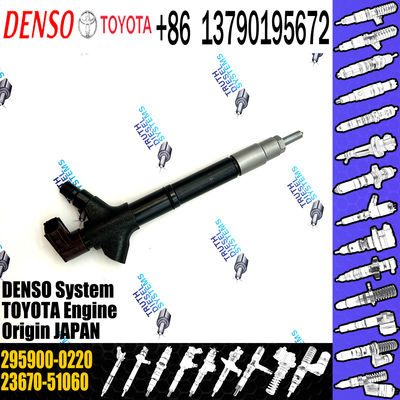 Rail Diesel Injector nozzle 23670-59045 23670-51060 295900-0220 for TOYOTA Lexus LX570 Land Cruiser 200 1VDFTV