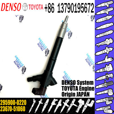Rail Diesel Injector nozzle 23670-59045 23670-51060 295900-0220 for TOYOTA Lexus LX570 Land Cruiser 200 1VDFTV