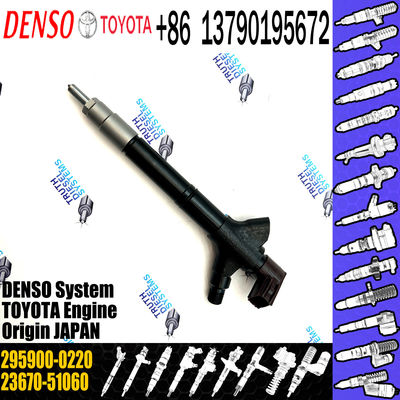Rail Diesel Injector nozzle 23670-59045 23670-51060 295900-0220 for TOYOTA Lexus LX570 Land Cruiser 200 1VDFTV