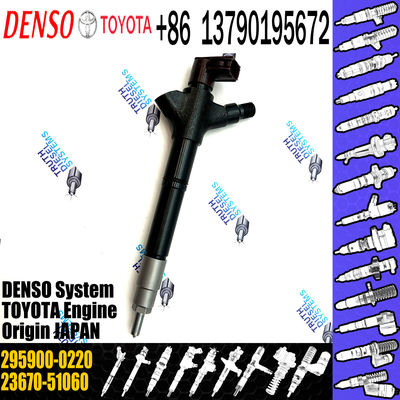 Rail Diesel Injector nozzle 23670-59045 23670-51060 295900-0220 for TOYOTA Lexus LX570 Land Cruiser 200 1VDFTV