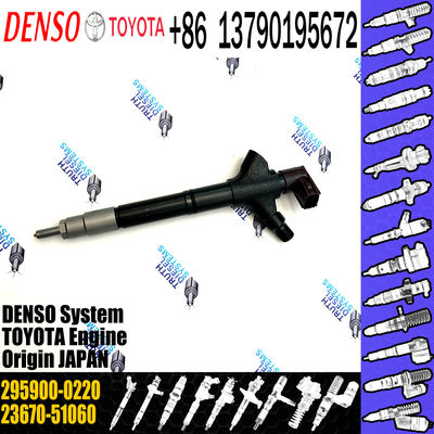 Rail Diesel Injector nozzle 23670-59045 23670-51060 295900-0220 for TOYOTA Lexus LX570 Land Cruiser 200 1VDFTV