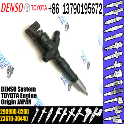 Fuel Injector 23670-30440 23670-39435 295900-0250 295900-0200 For Toyota Hiace Dyna 1kd Ftv Euro 5