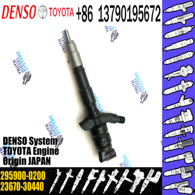 Fuel Injector 23670-30440 23670-39435 295900-0250 295900-0200 For Toyota Hiace Dyna 1kd Ftv Euro 5