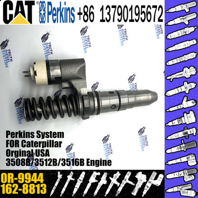 Hot sale fuel common rail injector 162-8813 1628813 0R-9944 for Caterpillar Engine 3508B 3512B 3516B