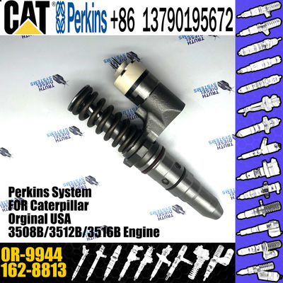 Hot sale fuel common rail injector 162-8813 1628813 0R-9944 for Caterpillar Engine 3508B 3512B 3516B