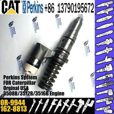 Hot sale fuel common rail injector 162-8813 1628813 0R-9944 for Caterpillar Engine 3508B 3512B 3516B