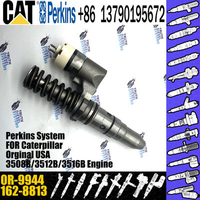 Hot sale fuel common rail injector 162-8813 1628813 0R-9944 for Caterpillar Engine 3508B 3512B 3516B