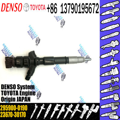 common rail injector 295900-0190 295900-0240 fuel injector 23670-30170 23670-39445 for Toyota