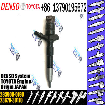 common rail injector 295900-0190 295900-0240 fuel injector 23670-30170 23670-39445 for Toyota