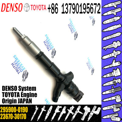 common rail injector 295900-0190 295900-0240 fuel injector 23670-30170 23670-39445 for Toyota
