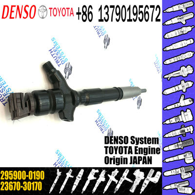 common rail injector 295900-0190 295900-0240 fuel injector 23670-30170 23670-39445 for Toyota